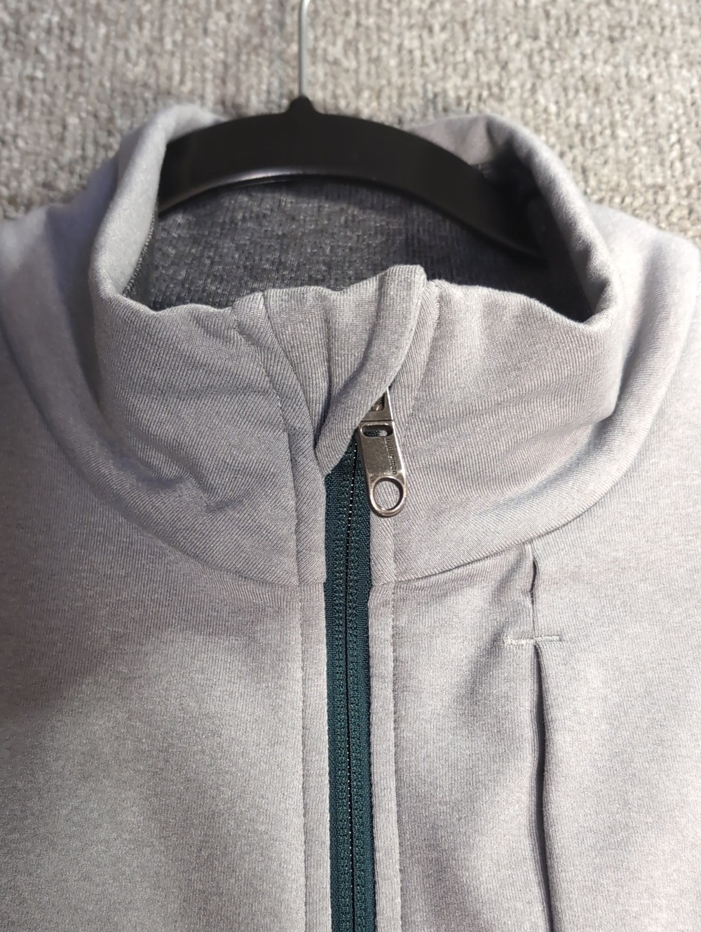 Lululemon Six Pack Jacket - Bomber/Track Jacket - Size Medium In Light Gray - Picture 5 of 11